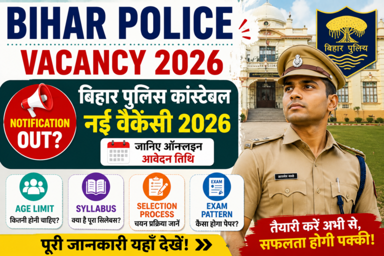 Bihar Police Vacancy 2026