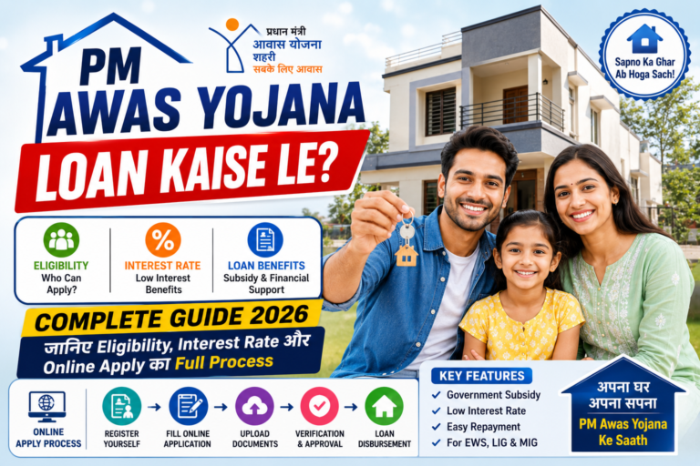PM Awas Yojana Loan Kaise Le